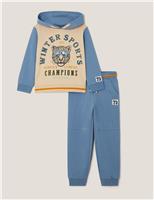 2pc Pure Cotton Patterned Outfit (2-13 Yrs)