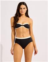 Bandwave Bandeau Bikini Top