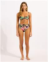 Hothouse Flowers High Waisted Bikini Bottoms