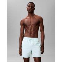 Calvin Klein Graphic Swim Shorts Light Green