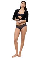 Triumph Comfort Glam Lace Hipster Briefs Black