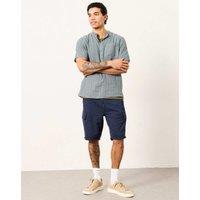 FatFace Relaxed Fit Pure Cotton Cargo Shorts Navy