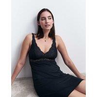 Triumph Timeless Sensuality Modal Rich Nightdress Black