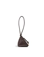 Triangle Street Leather Small Bag Charm