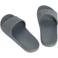 Calvin Klein Canvas Contoured Logo Sliders Grey