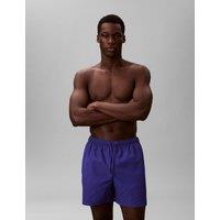 Calvin Klein Graphic Swim Shorts Blue