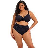 Elomi Plain Sailing Wired Plunge Bikini Top (E-JJ) Black