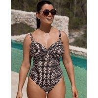 Fantasie Shell Bay Wired Full Cup Swimsuit Black Mix