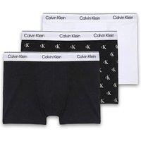 Calvin Klein Icon 3 Pack Cotton Stretch Trunks Black Mix