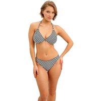 Freya Koh Tao Printed Bikini Bottoms Black Mix