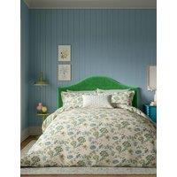 LAND & SHORE Pure Cotton Orchard Bedding Set Green Mix
