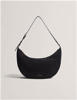 Ted Baker Suede Shoulder Bag Black