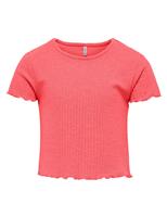 Textured Cropped T-Shirt (7-14 Years)