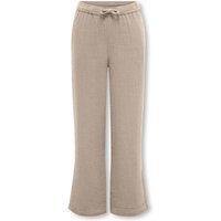 Kids Only Pure Cotton Drawstring Trousers (8-14 Yrs) Natural