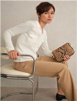 Textured Collared Jumper