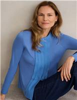 HOBBS Crew Neck Blouse Blue