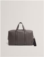 Pebbled Faux Leather Adjustable Holdall