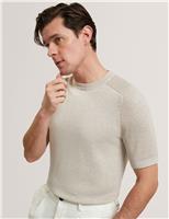 Ted Baker Cotton Blend T-Shirt Taupe