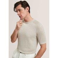 Ted Baker Cotton Blend T-Shirt Taupe