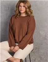 Wool Blend Textured Jumper