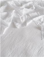 Bedfolk Pure Linen Washed Flat Sheet Khaki