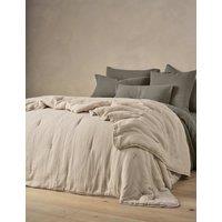 Bedfolk Pure Cotton Throw Camel
