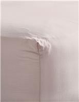 Washed Cotton Deep Fitted Sheet