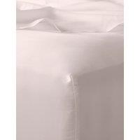 Bedfolk Pure Cotton Sateen Fitted Sheet Soft Pink