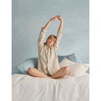 Bedfolk Pure Cotton Washed Duvet Cover White