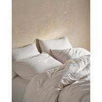 Bedfolk Pure Cotton Washed Duvet Cover Beige