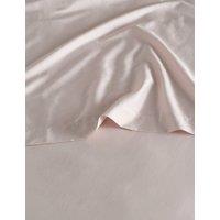Bedfolk Pure Cotton 300 Thread Count Flat Sheet Soft Pink