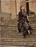 Floral Round Neck Blouse