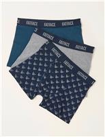 3 Pack Cotton Rich Pattern Boxers
