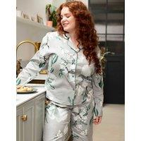 Cyberjammies Cotton Modal Floral Pyjama Bottoms Grey Mix