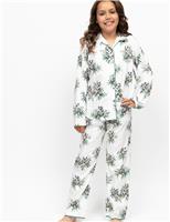 Cyberjammies Cotton Rich Koala Print Pyjamas (2-13 Yrs) Green