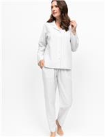 Pure Cotton Seersucker Striped Pyjama Set