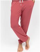 Modal Rich Jersey Cuffed Pyjama Bottoms