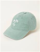 Pure Cotton Floral Baseball Cap