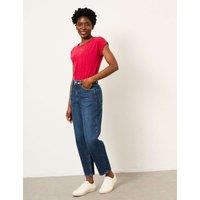 FatFace Mid Rise Cigarette Ankle Grazer Jeans Indigo