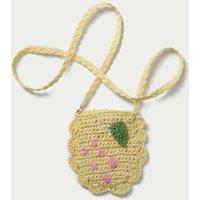 M&S Lemon Raffia Bag Yellow