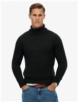 Brushed Roll Neck Jumper