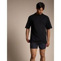Hugo Pure Cotton Crew Neck T-Shirt Black