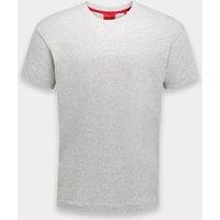 Hugo Cotton Rich Logo T-Shirt Grey
