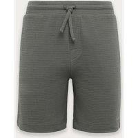 Hugo Cotton Rich Pyjama Shorts Green