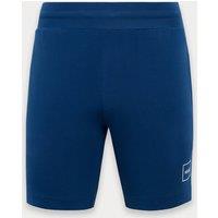 Hugo Laze Logo Print Loungewear Shorts Blue