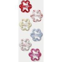 M&S 6 Pack Spotted Flower Snaps Multi