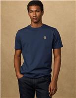 Pure Cotton Crew Neck T-Shirt