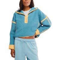 FP Movement Mountain High Fleece Half Zip Jumper Blue Mix