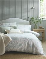 Laura Ashley Tuileries Pure Cotton Sateen Bedding Set Blue Mix