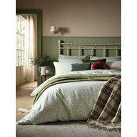 Laura Ashley Sweet Alyssum Brushed Cotton Bedding Set Green Mix